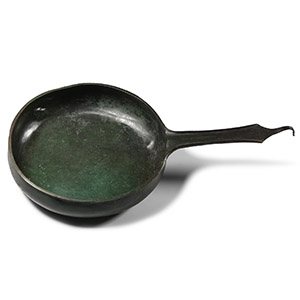 Bronze Pan with Handle