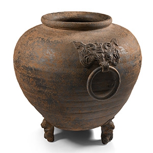 Chinese Han Ceramic Tripod Vessel