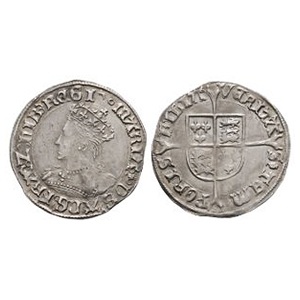 English Tudor Coins - Mary - Groat