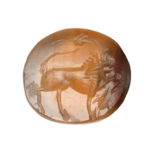 Roman Gemstone with Lion