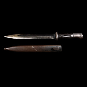 German M1884/98 Third Model Bayonet and Scabbard