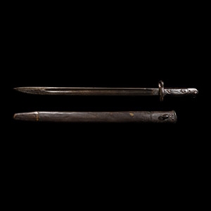 Siamese Wild Tigers Corps Type 62 Pattern 1907 Bayonet and Scabbard