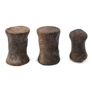 Stone Age Neolithic Ceramic Loom Weight Group