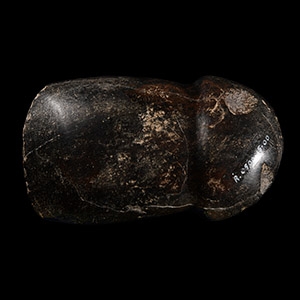 Prehispanic Grooved Polished Diorite Axehead