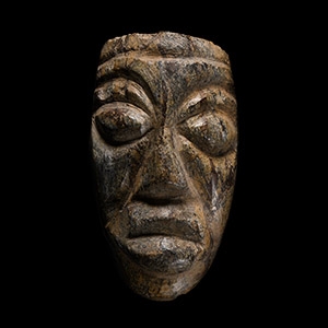 Natural History - Mastodon Fossil Tusk Carving