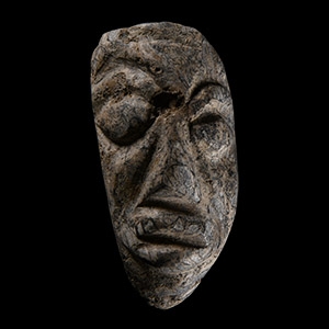 Natural History - Mastodon Fossil Tusk Carving