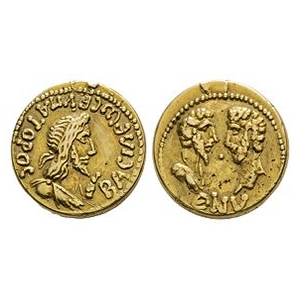 Ancient Roman Provincial Coins - Kingdom of Bosporus - Eupator - M Aurelius and L Verus Gold Stater