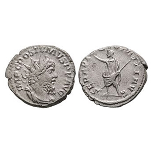 Ancient Roman Imperial Coins - Postumus - Serapis AR Antoninianus