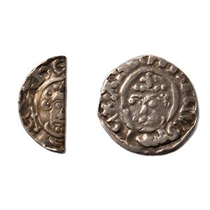 English Medieval Henry II to John - Short Cross Penny and Halfpenny [2]