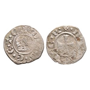 World Coins - Crusaders - Sidon - Balian - AR Denier