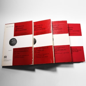 Numismatic Books - Hahn - Moneta Imperii Romani Byzantini Set [4]
