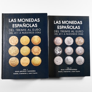 Numismatic Books - Cayon - Las Monedas Espanolas Set [2]