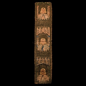 Medieval Orphrey Panel with Angels