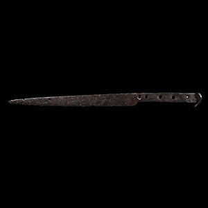 Medieval Iron Single-Edged Dagger