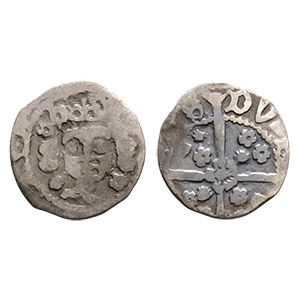British Medieval Coins - Ireland - Edward IV - Dublin - Suns and Roses AR Penny