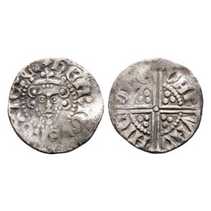 English Medieval Coins - Henry III - London / Nicole - Long Cross AR Penny