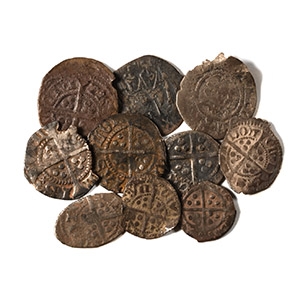 English Medieval Coins - Edward I and Later - Halfpennies and Farthings [10]