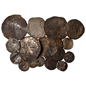 English Stuart Coins - Charles I - Shillings and Other AR Coins [18]