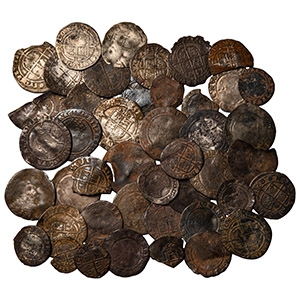 English Tudor Coins - Elizabeth I - AR Threpences and Other Coins [45]