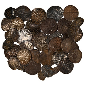 English Medieval Coins - Edward I and Later - Long Cross AR Pennies [36]