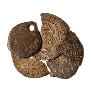 World Coins - Mixed Hammered AR Coins [5]