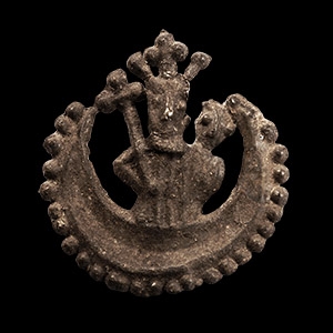 Medieval Thames Pewter Virgin and Child Pilgrims Badge
