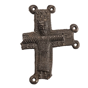 Published Medieval Thames Pewter The Holy Face Pilgrims Badge