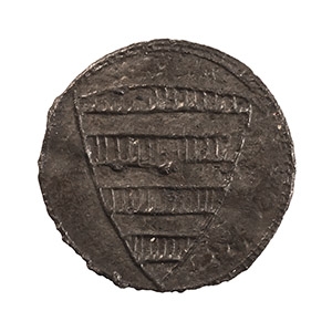Medieval Thames Pewter Bifacial Wine Tavern Token