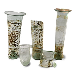 Western Asiatic Glass Lamp Group