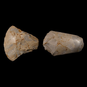 Stone Age British Neolithic Polished Axe Fragment Group