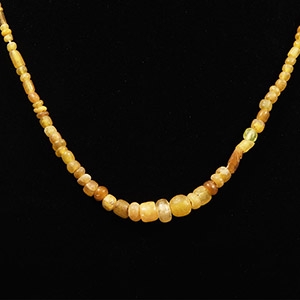 Roman Glass and Other Mixed Bead String