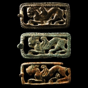 Ordos Animal Belt Buckle Group