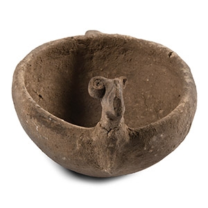 Amlash Animal-Headed Ceramic Bowl