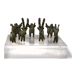 Amlash Miniature Animal Figurine Group