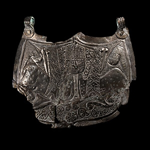 Ghurid Silver Pectoral with Animals