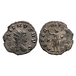 Ancient Roman Empire Coins - Gallienus - Aeternitas AE Antoninianus