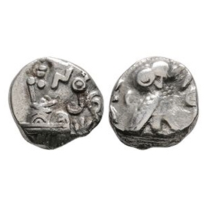 Ancient Greek Coins - Sabaeans - Arabia Felix - Owl AR 5g Unit