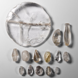 Western Asiatic Rock Crystal Bead Collection