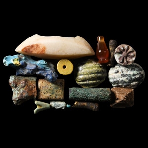 Egyptian Amulet and Bead Collection