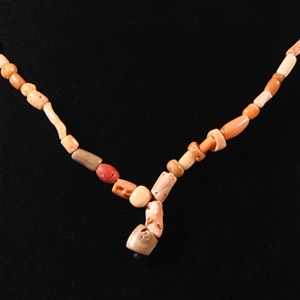 Western Asiatic Coral Bead Necklace