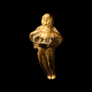Greek Gold Eros Figure