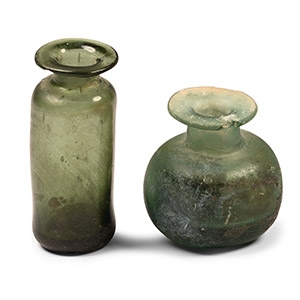 Post Medieval Thames Glass Poison Bottle Group