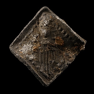 Medieval Thames Pewter Henry VI Pilgrims Badge