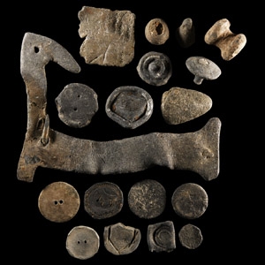 Post Medieval Thames Lead Artefact Collection
