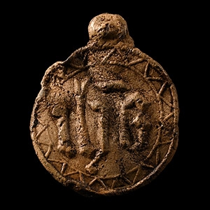 Medieval Lead Saint Margaret of Antioch Pilgrims Badge