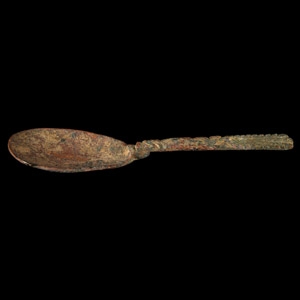 Roman Bronze Spoon