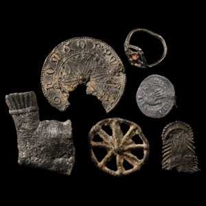Medieval Pewter Pilgrims Badge Group