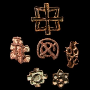 Central Asian Bronze Compartmental and Other Seal Collection