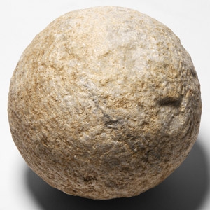 Roman Marble Ballista Catapult Shot