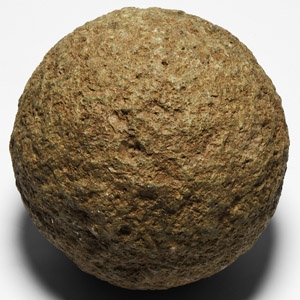 Roman Limestone Ballista Catapult Shot